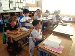 3年生国語の授業