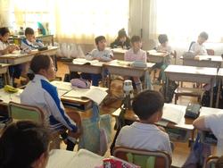 3年生国語の授業