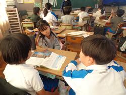 5年生道徳の授業
