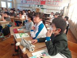 5年生道徳の授業