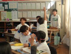 5年生道徳の授業
