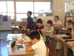 5年生道徳の授業
