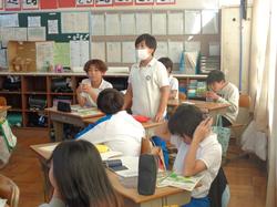 5年生道徳の授業