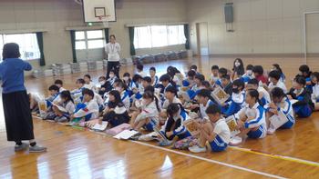 4年生音楽会の練習