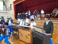 6年生音楽会の練習