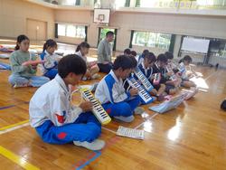 6年生音楽会の練習