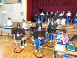 6年生音楽会の練習