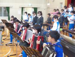 6年生音楽会の練習