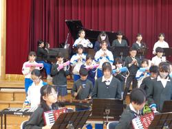 6年生音楽会の練習