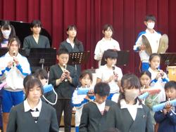 6年生音楽会の練習