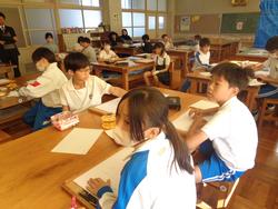 4年生図工の授業