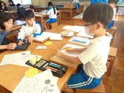 4年生図工の授業