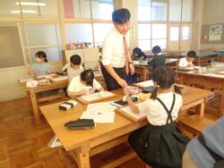4年生図工の授業