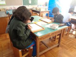 4年生図工の授業