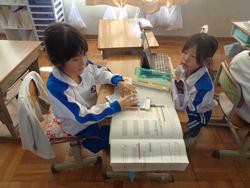 2年生算数の授業