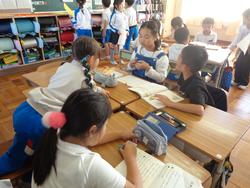 2年生国語の授業