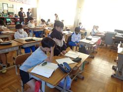 4年生国語の授業