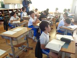 3年生国語の授業