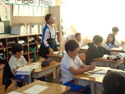 3年生国語の授業