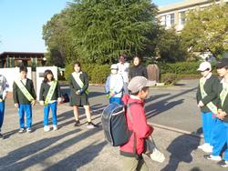 挨拶ボランティア活動