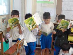 1年生国語の授業