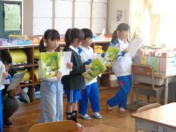 1年生国語の授業