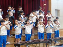 3年生音楽会の練習