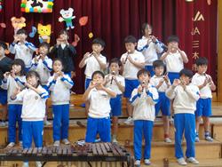 3年生音楽会の練習