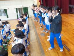 3年生音楽会の練習