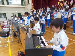 3年生音楽会の練習