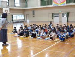 1年生音楽会の練習