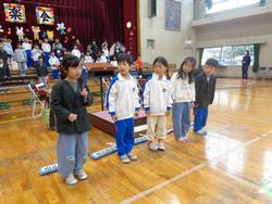 1年生音楽会の練習