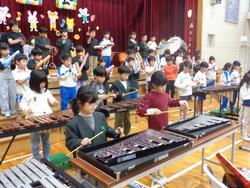 1年生音楽会の練習