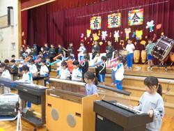 1年生音楽会の練習