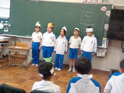 2年生音読発表会