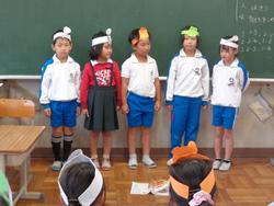 2年生音読発表会