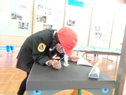 1年生三樹幼稚園の「お米の博物館」へ