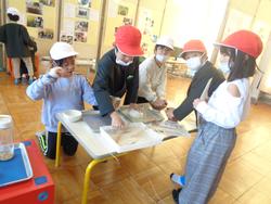 1年生三樹幼稚園の「お米の博物館」へ