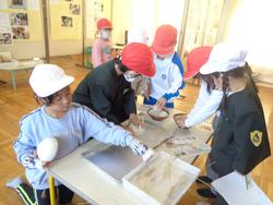 1年生三樹幼稚園の「お米の博物館」へ