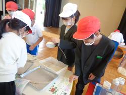 1年生三樹幼稚園の「お米の博物館」へ