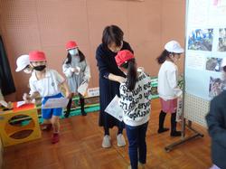 1年生三樹幼稚園の「お米の博物館」へ