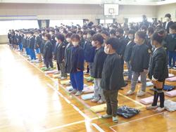 音楽会 全校生のうた