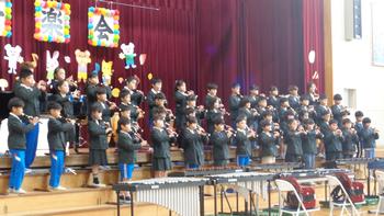 音楽会 3年生