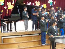 音楽会 5年生
