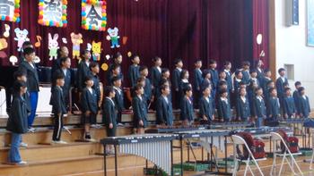 音楽会 3年生