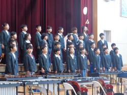 音楽会 3年生