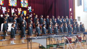 音楽会 2年生
