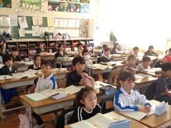 2年生国語の授業