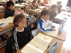 2年生国語の授業