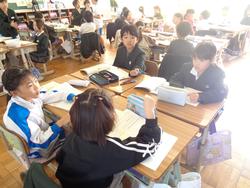 2年生国語の授業